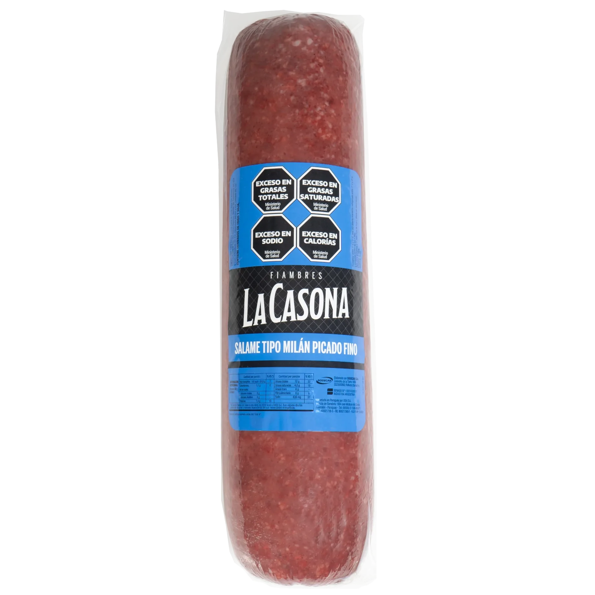 Salame Tipo Milan Picado Fino