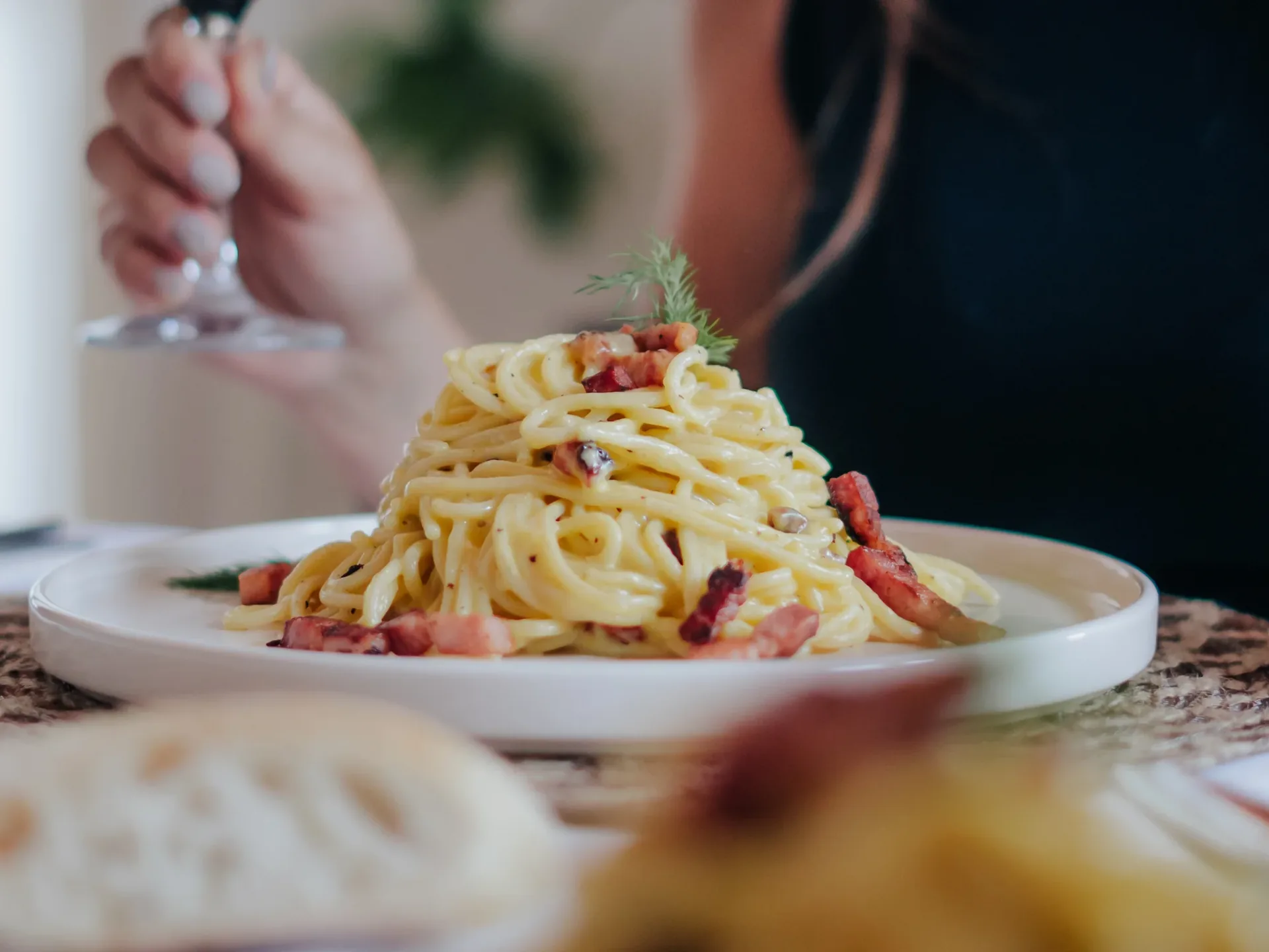 Spaghetti a la Carbonara